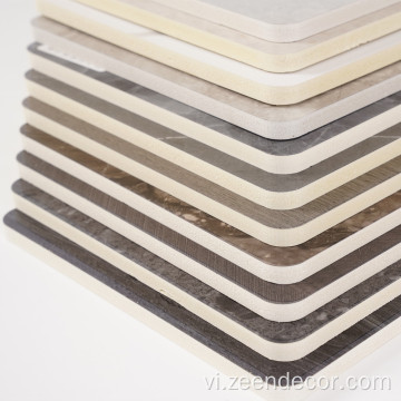 PET tre veneer gỗ veneer đối diện với tường nền